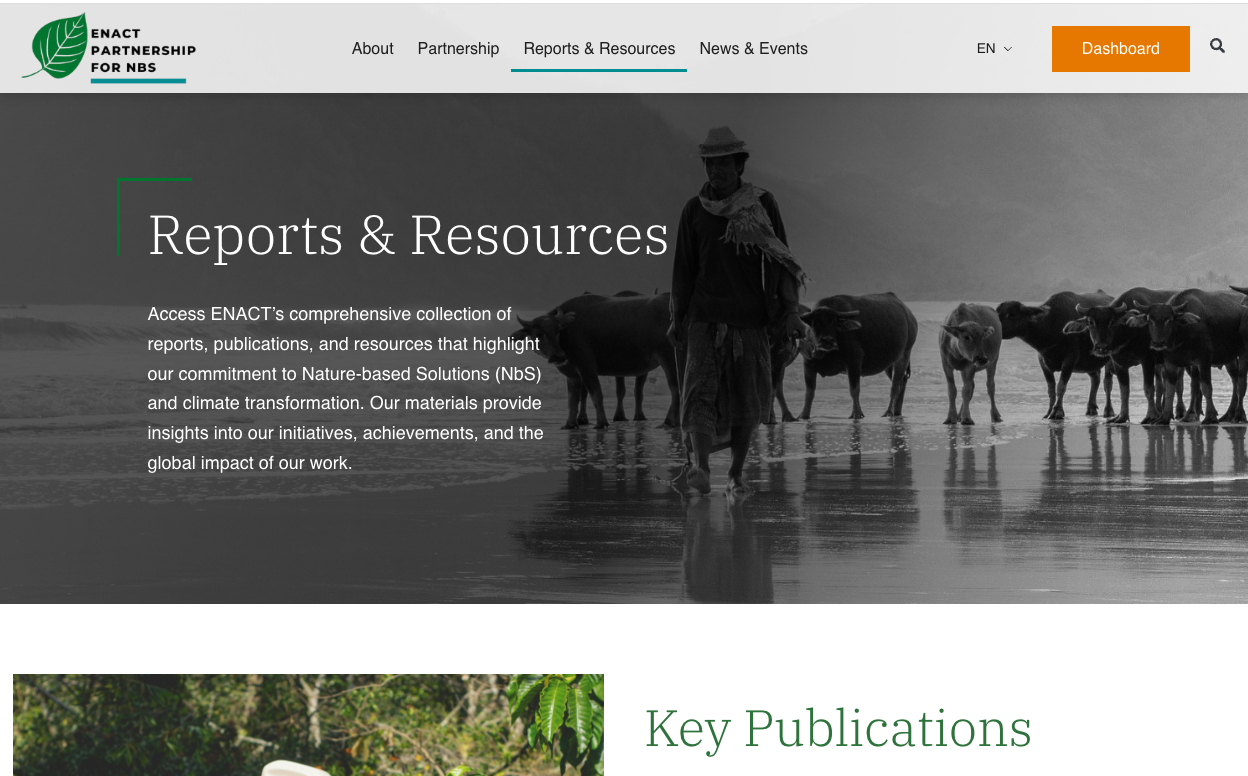 ENACT Reports & Resources