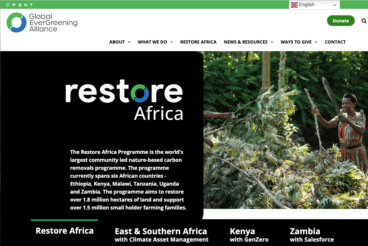 Restore Africa Programme