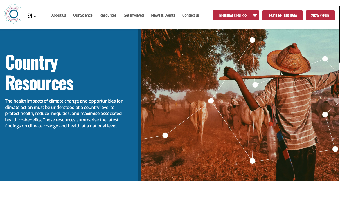 Lancet Countdown: Tracking Progress on Health and Climate Change 