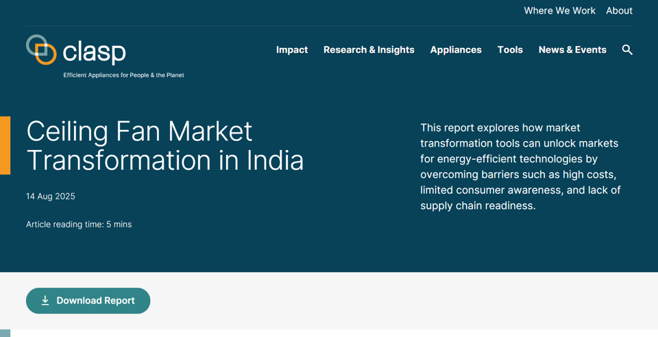 Ceiling Fan Market Transformation in India